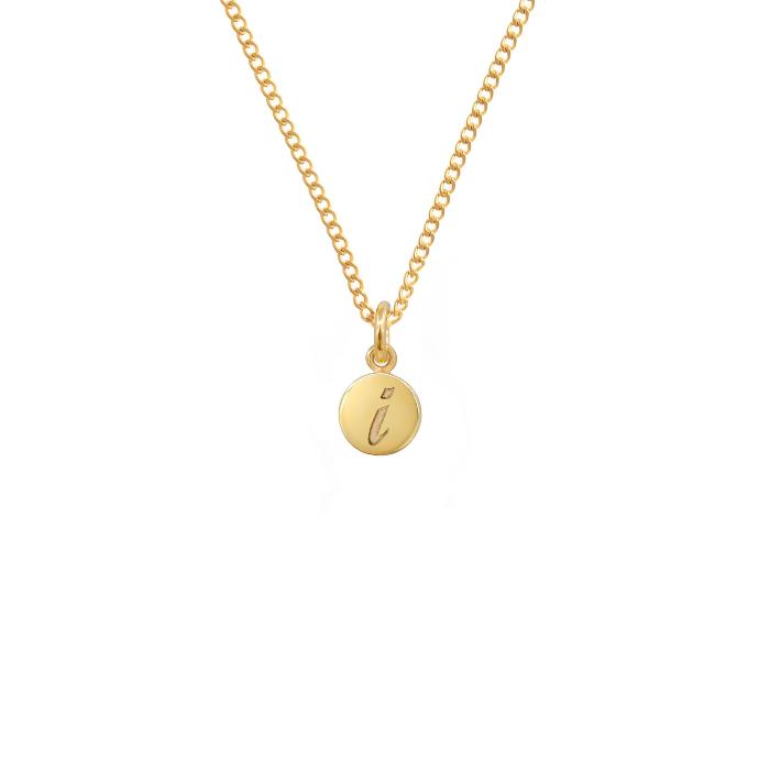 collar iniciales oro hissia