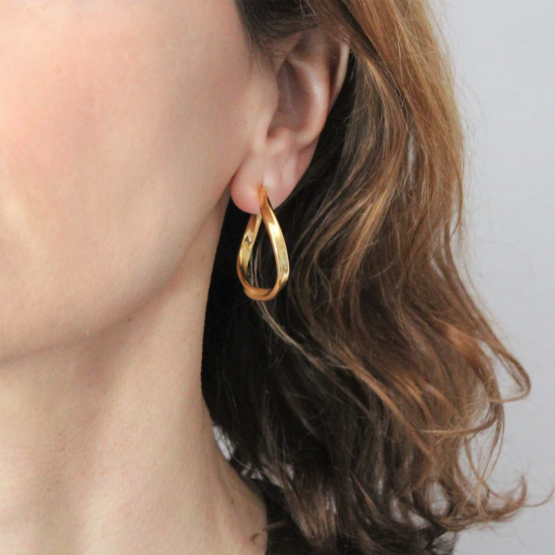 Aros de oro Sabina