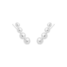 Pendientes ascendentes Eclipse (Plata)