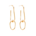 Pendientes eslabones Kasia oro