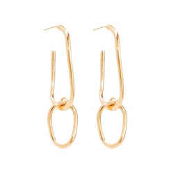 Pendientes eslabones Kasia oro